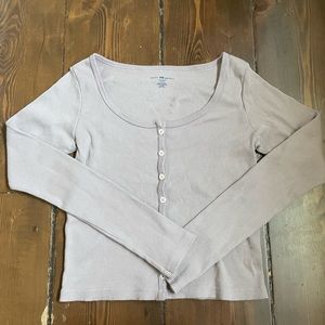 Brandy Melville long sleeve // one size fits small-medium// purple